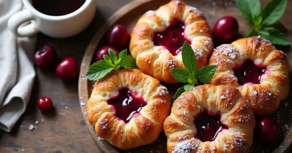 cherry puff pastry dessert recipes