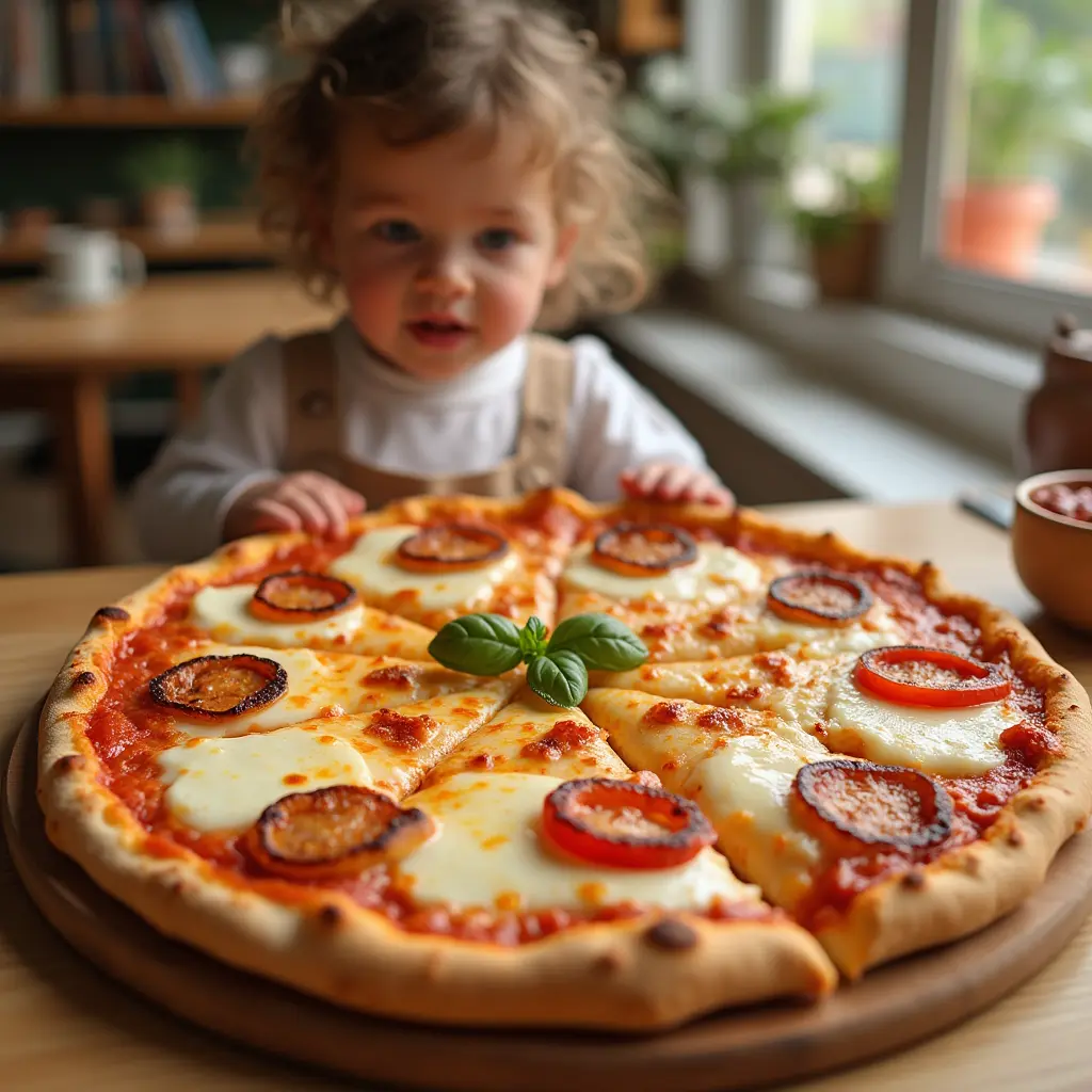 Breakfast Pizza for Schools