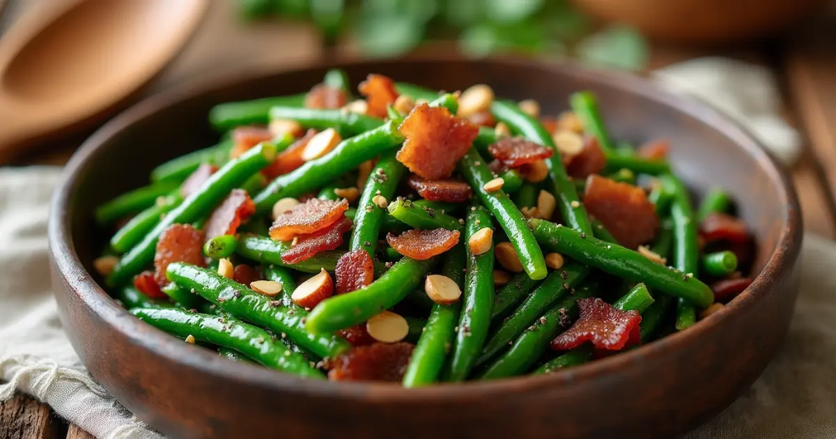 green bean and bacon recipe