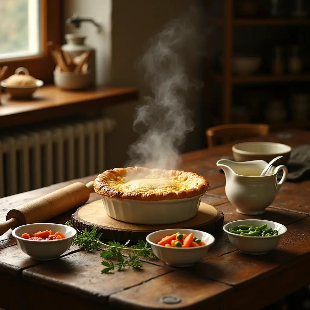 chicken pot pie with cream of chicken soup