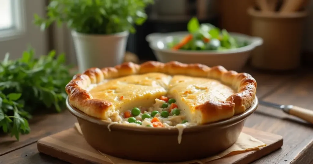 chicken pot pie with cream of chicken soup