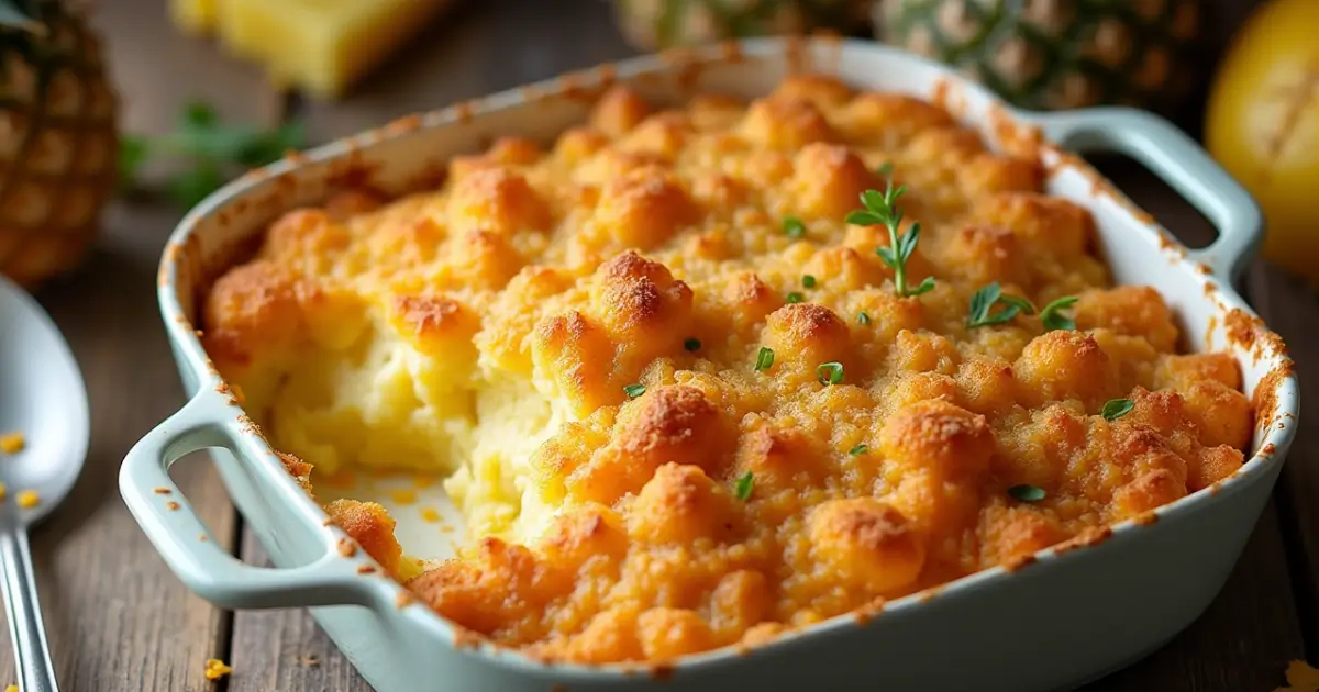 pineapple casserole