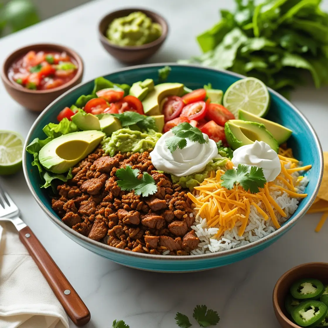 taco bowl recipe