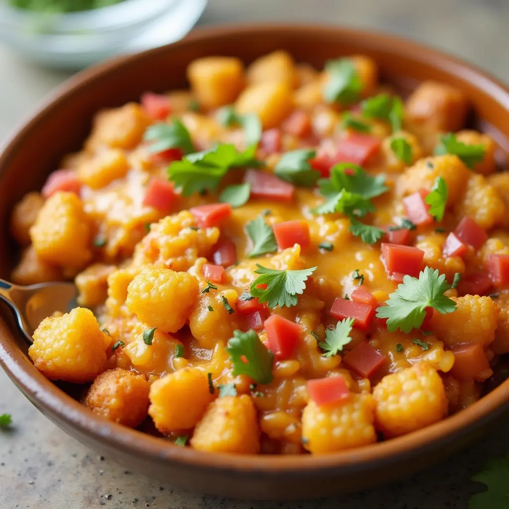 taco tater tot casserole