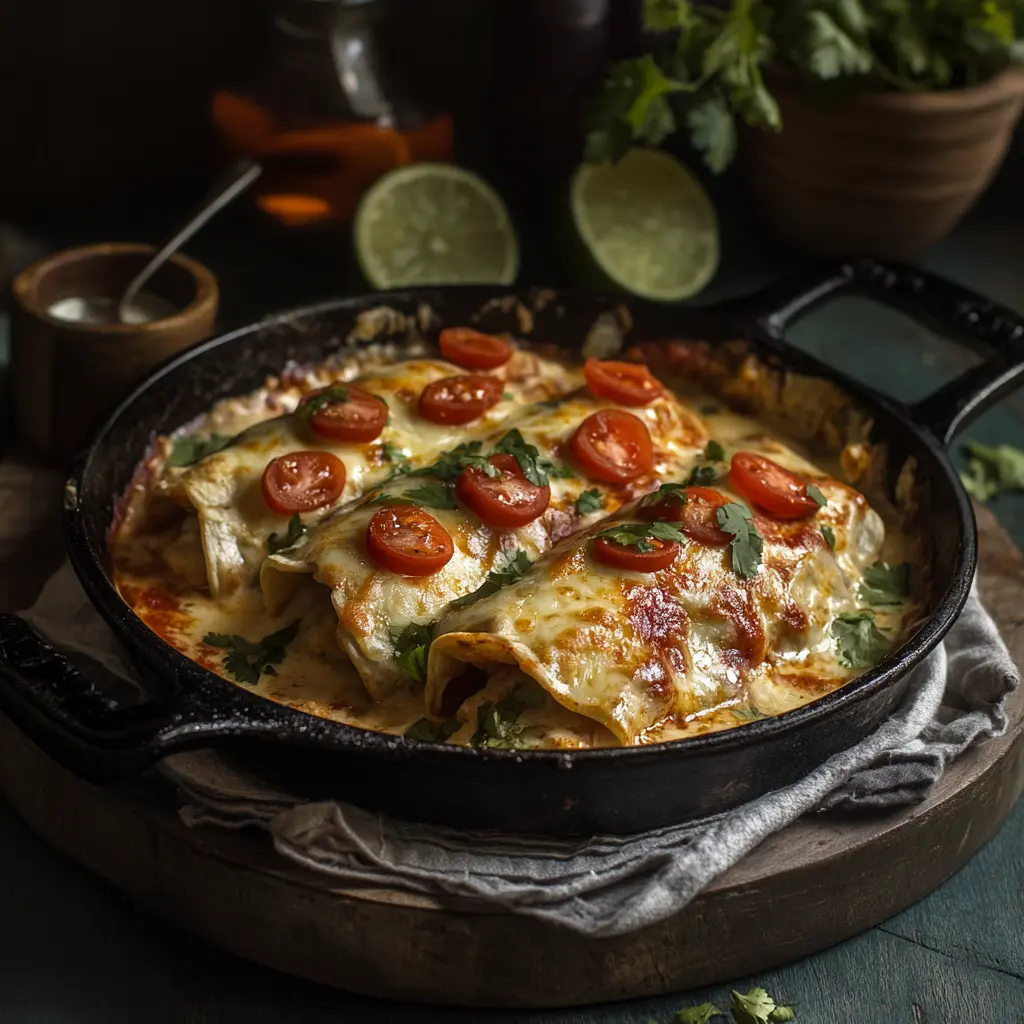 Rotisserie Chicken Enchiladas: A Fiesta of Flavors